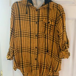 Soft yellow flannel